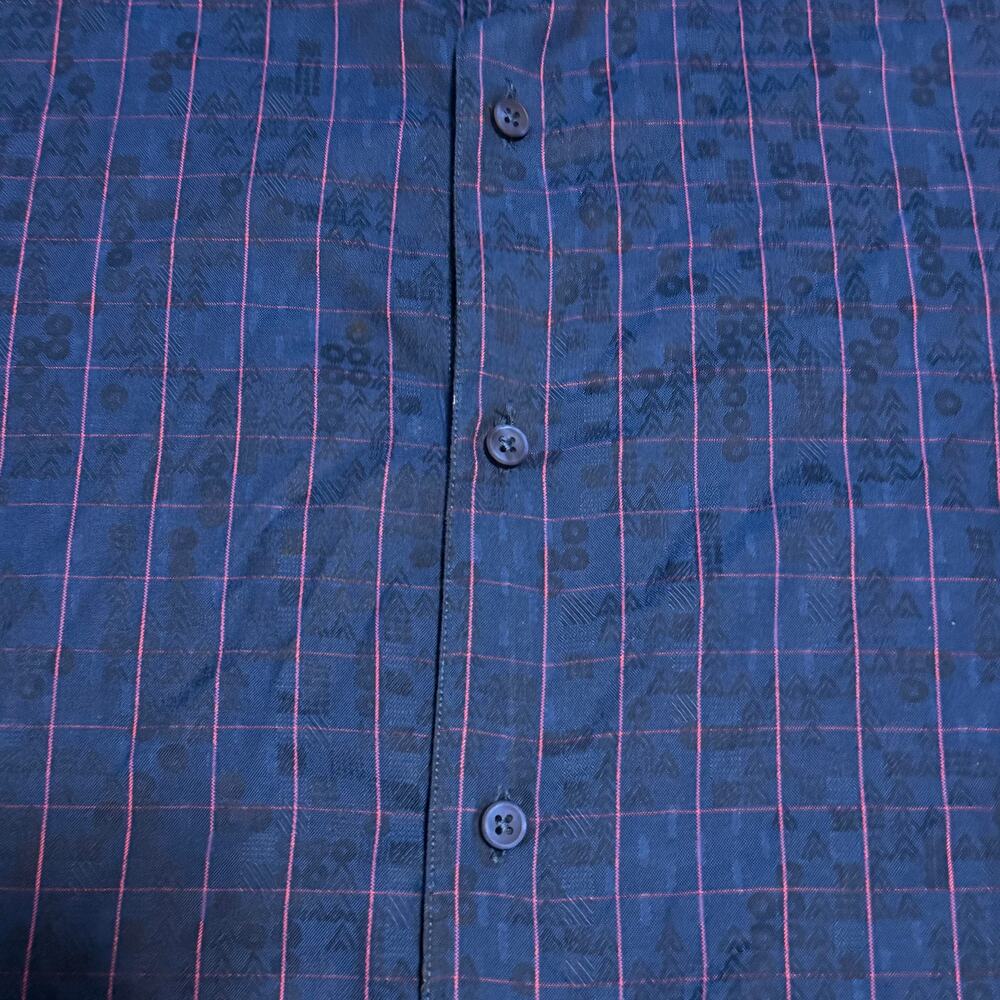 Robert Graham Pineapple Flip Cuff Windowpane Shir… - image 4